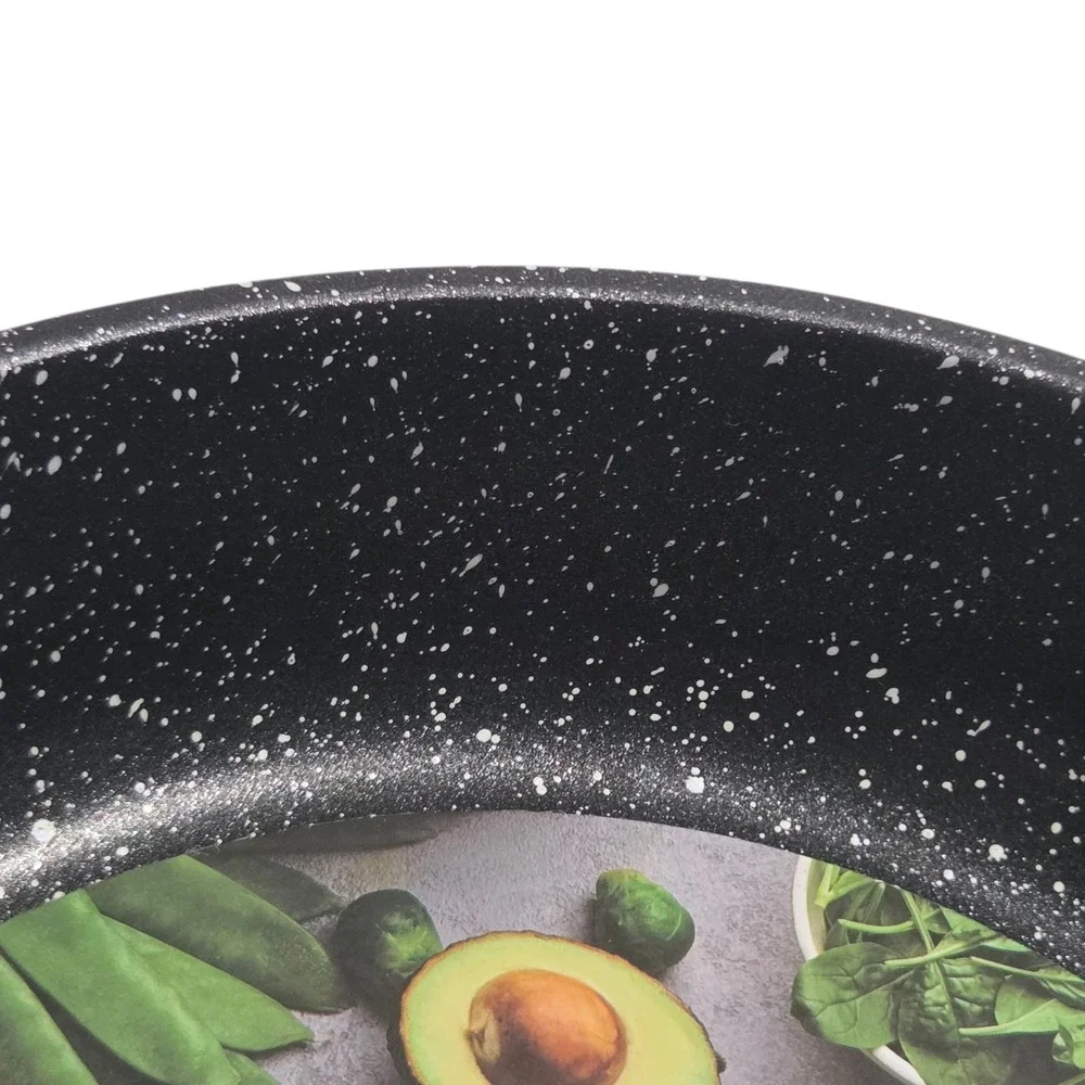 D&W Deane And‎ White Cookware 9.5in Frying Pan Skillet Nonstick Interior Black